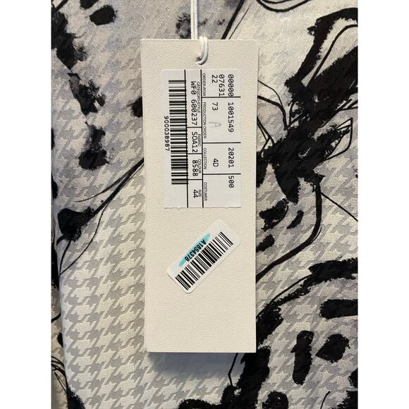 STELLA MCCARTNEY KALYN HORSE PRINT ASYMMETRIC DRESS SIZE M 44 IT $2885 - Picture 4 of 7